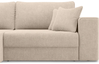 Диван угловой двухместный Конте, модель 036, Danco 130 (бежевый)