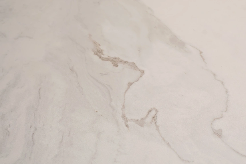 Обеденный раздвижной стол 169DT-92055, 160(240), керамика, бежевый мрамор / черный