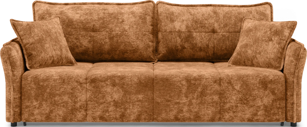 Диван прямой Майрис, модель 024, Cruz 60 (оранжевый)