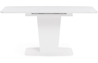 Кухонный раздвижной стол Токио-28, 120(152)х75х75, белый