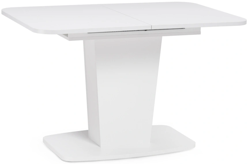 Кухонный раздвижной стол Токио-28, 120(152)х75х75, белый