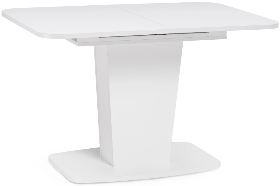 Кухонный раздвижной стол Токио-28, 120(152)х75х75, белый