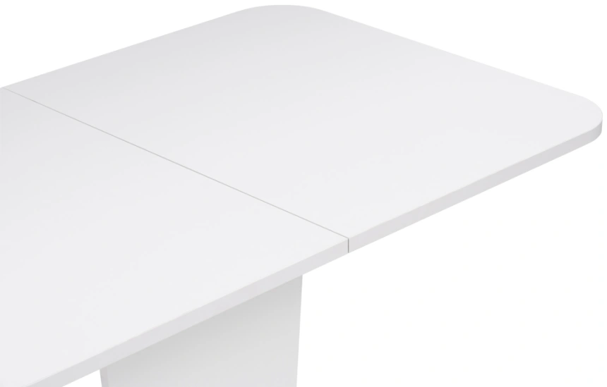 Кухонный раздвижной стол Токио-28, 120(152)х75х75, белый