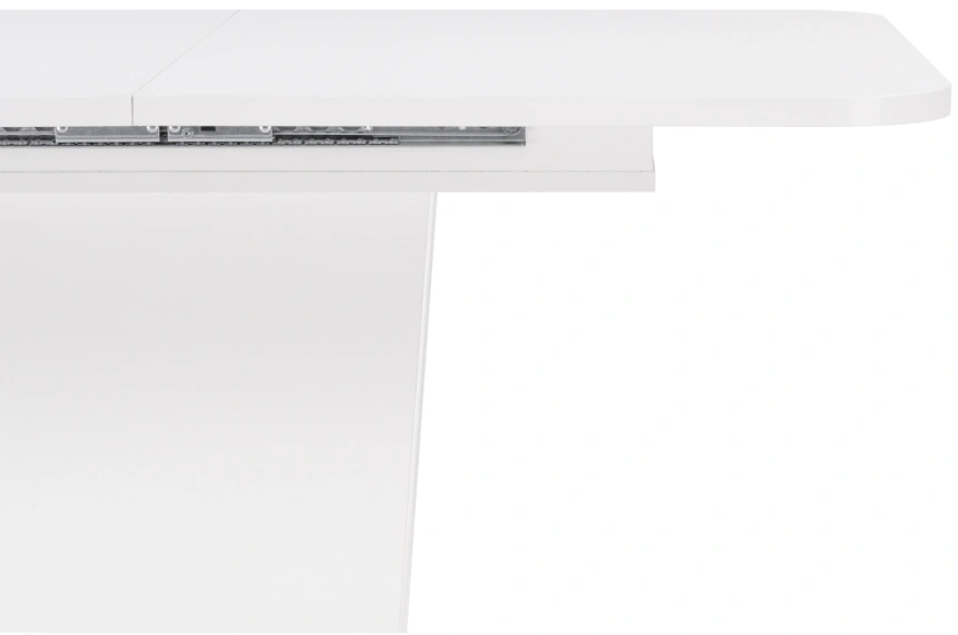 Кухонный раздвижной стол Токио-28, 120(152)х75х75, белый