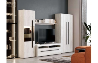 Полка навесная Ницца, дуб винтерберг