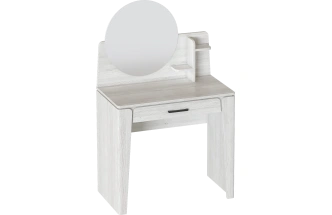 Туалетный стол Мальта, с надстройкой, дуб винтерберг