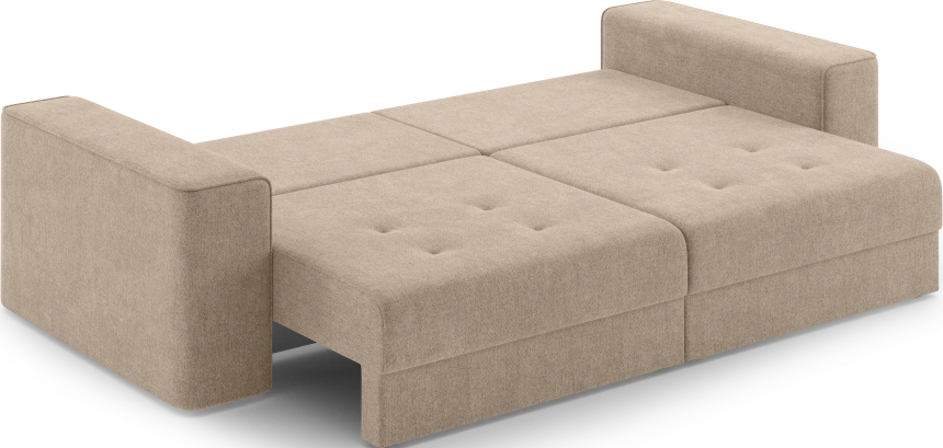 Диван прямой двухместный Конте, модель 036, Danco 290 (коричневый)