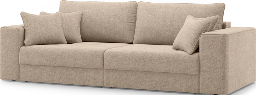 Диван прямой двухместный Конте, модель 036, Danco 290 (коричневый)