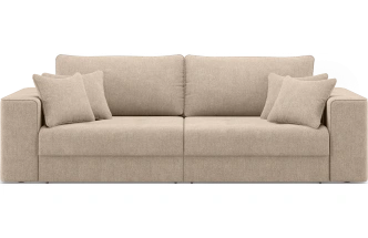 Диван прямой двухместный Конте, модель 036, Danco 290 (коричневый)