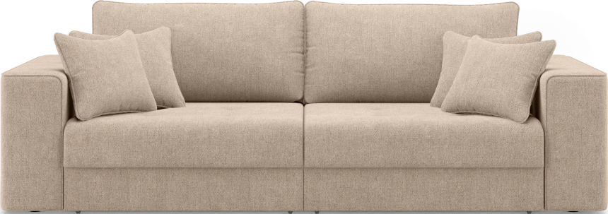 Диван прямой двухместный Конте, модель 036, Danco 290 (коричневый)