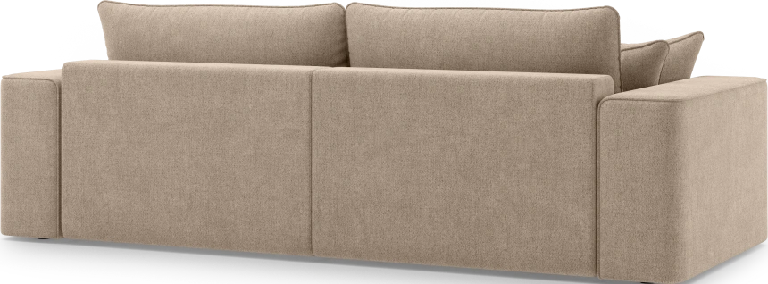 Диван прямой двухместный Конте, модель 036, Danco 290 (коричневый)