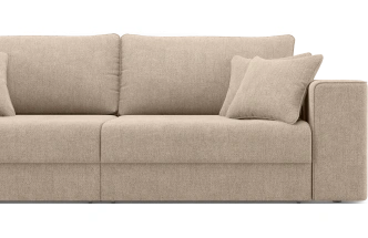 Диван прямой двухместный Конте, модель 036, Danco 290 (коричневый)