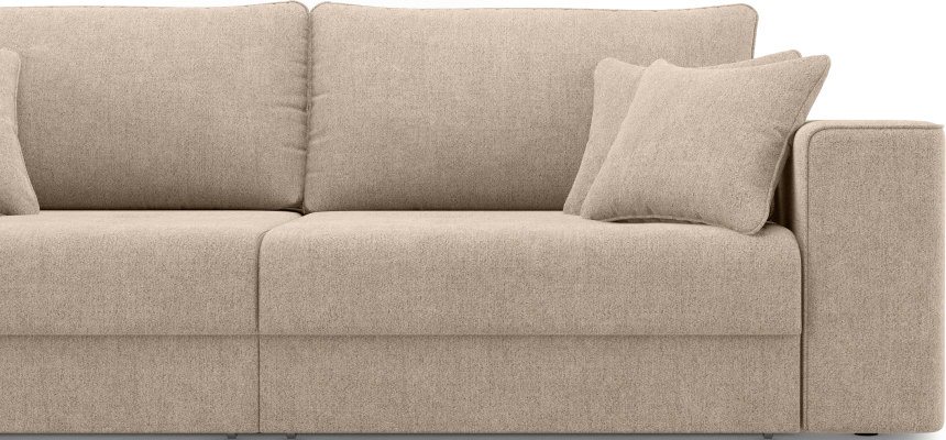 Диван прямой двухместный Конте, модель 036, Danco 290 (коричневый)