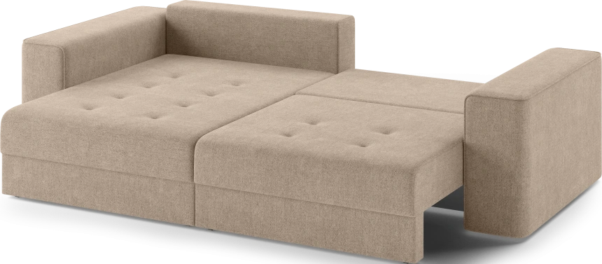 Диван угловой двухместный Конте, модель 036, Danco 290 (коричневый)