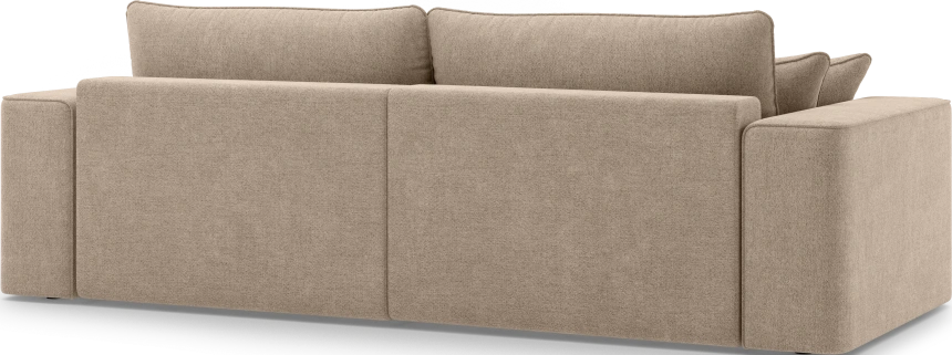 Диван угловой двухместный Конте, модель 036, Danco 290 (коричневый)