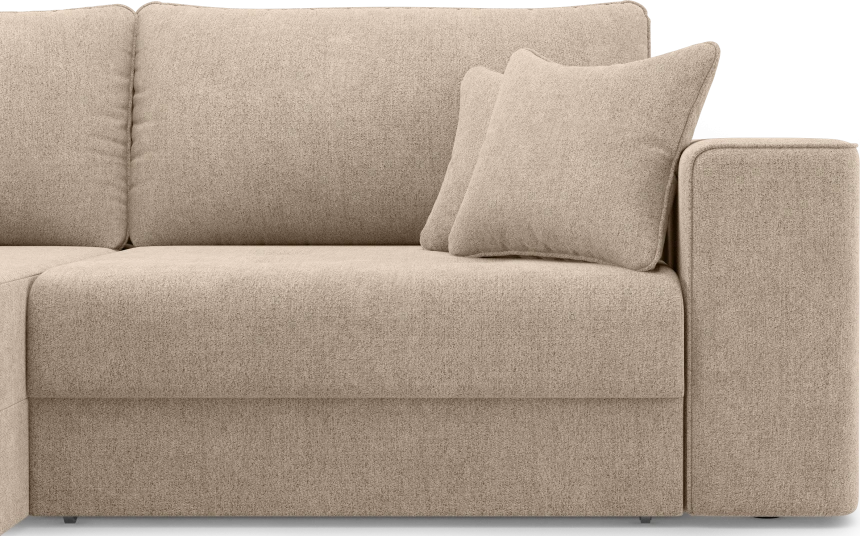 Диван угловой двухместный Конте, модель 036, Danco 290 (коричневый)