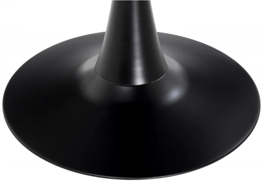 Кухонный стол Tulip, 90x90x74, стекло, black glass