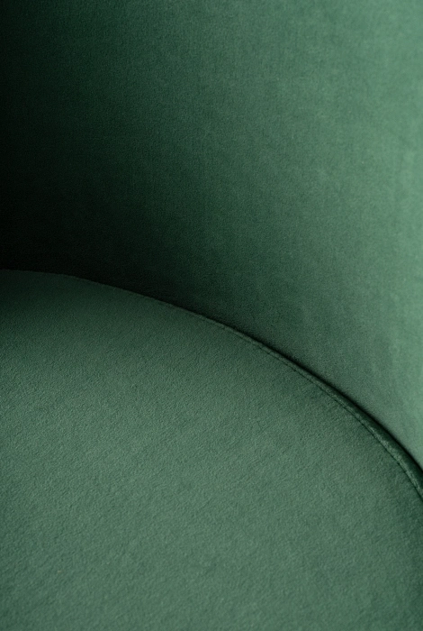 Полубарный стул Амизуре, катания изумруд / черный матовый