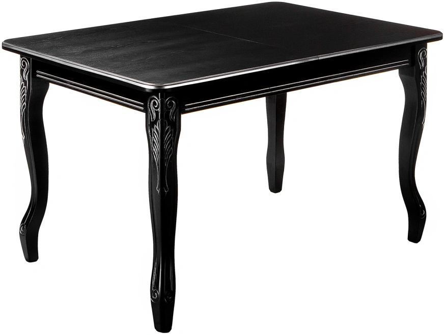 Кухонный раздвижной стол Каллисто, 130(180)х84х78, патина серебро