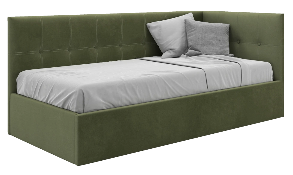 Кровать Лео 90x200 Tenerife grass Левый