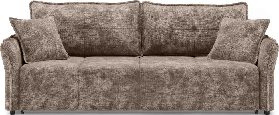 Диван прямой Майрис, модель 024, Cruz 35 (коричневый)