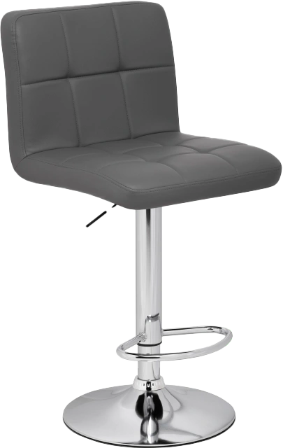 Барный стул Paskal, gray / chrome
