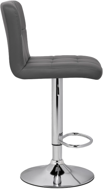 Барный стул Paskal, gray / chrome