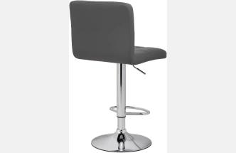 Барный стул Paskal, gray / chrome