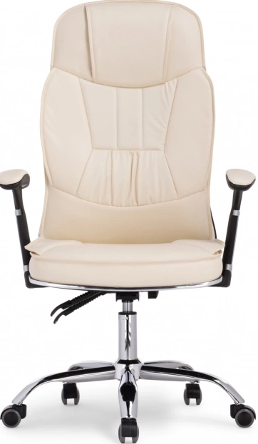 Офисное кресло Vestra, экокожа кремовый