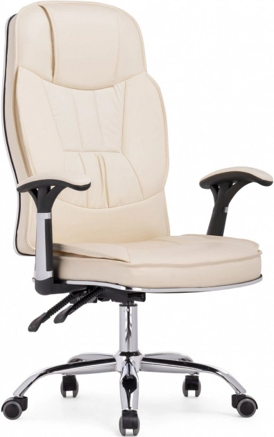 Офисное кресло Vestra, экокожа кремовый