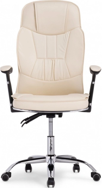Офисное кресло Vestra, экокожа кремовый