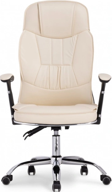 Офисное кресло Vestra, экокожа кремовый