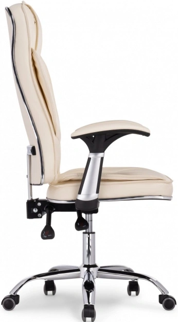 Офисное кресло Vestra, экокожа кремовый
