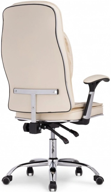 Офисное кресло Vestra, экокожа кремовый