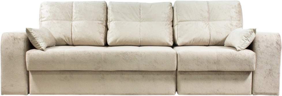 Диван прямой Остин 2, Ткань PARIS-A 01, PARIS-A 02, PARIS-A 02, Декор Рамух белый