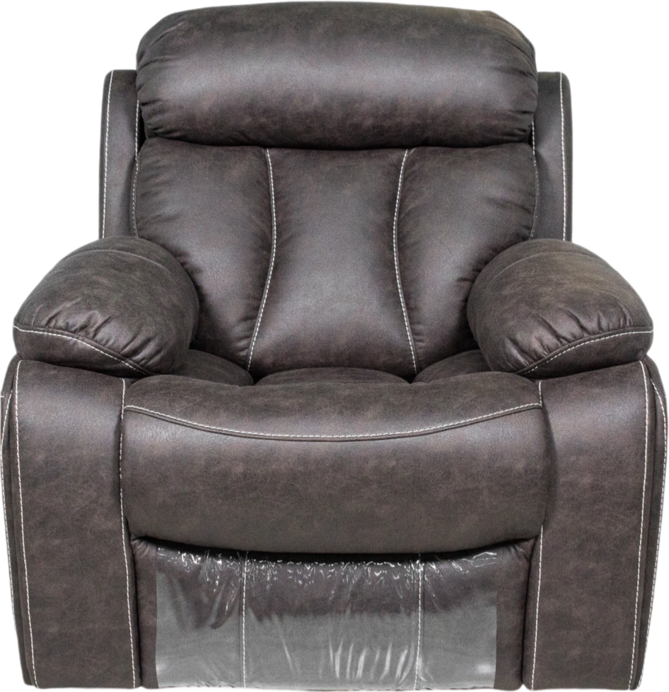 Кресло реклайнер механическое Азалия, Тревел Брик, Контрастная (с качением,вращением,стопором)