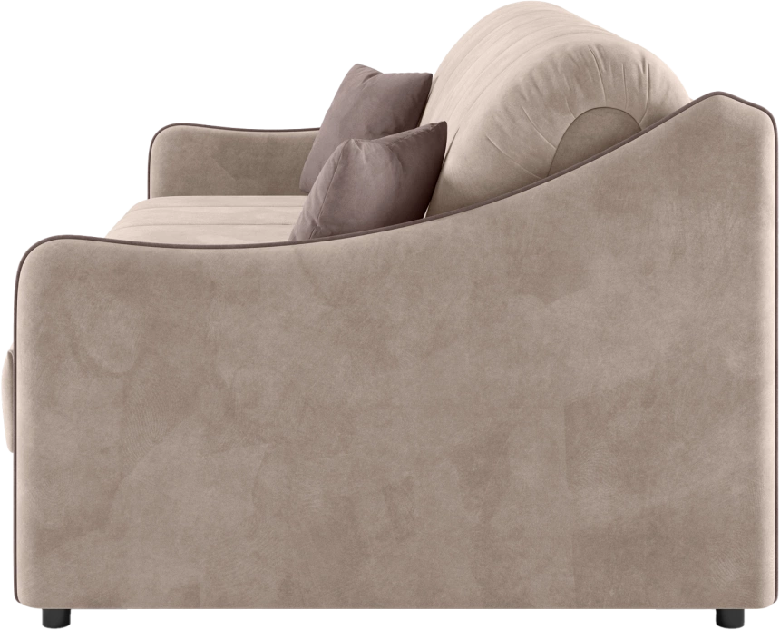 Диван прямой Дели 140, модель 032, Ultra Sand​ / Ultra Stone (песочный​)