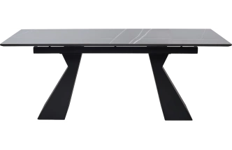 Кухонный стол Богарт 200, Titanium Black Pulido, керамика, Черный