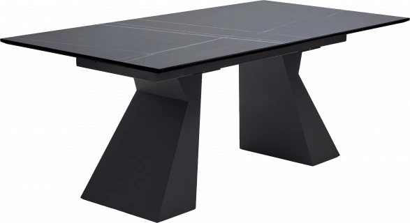 Кухонный стол Богарт 200, Titanium Black Pulido, керамика, Черный