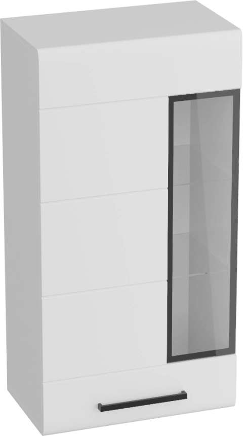 Модульная гостиная Кёльн 1, белый аляска / белый глянец