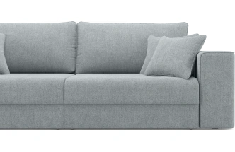 Диван прямой двухместный Конте, модель 036, Danco 995 (серый)