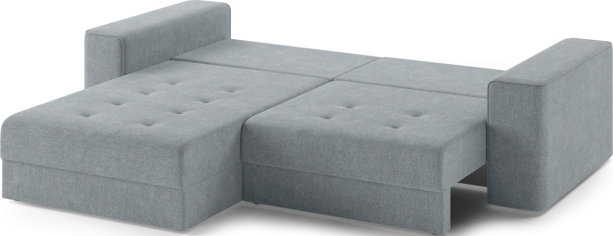 Диван угловой двухместный Конте, модель 036, Danco 995 (серый)