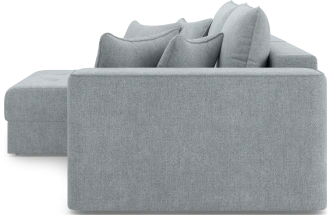 Диван угловой двухместный Конте, модель 036, Danco 995 (серый)