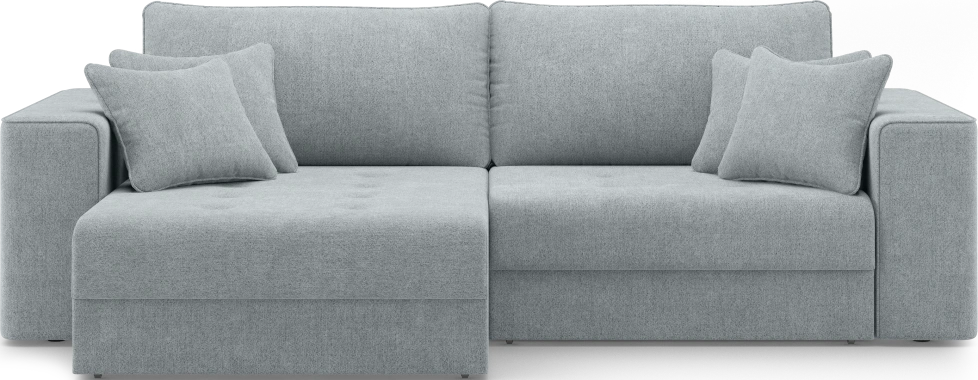 Диван угловой двухместный Конте, модель 036, Danco 995 (серый)