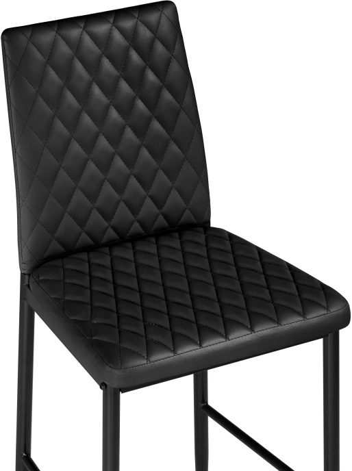 Барный стул Teon, черный / черный
