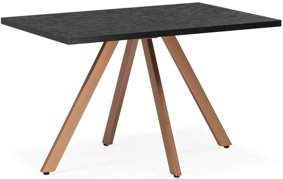 Кухонный стол раздвижной Keon T32,  малави / медь