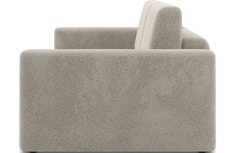 Диван прямой двухместный Дарио, модель 144, OVIS 13 (серый)