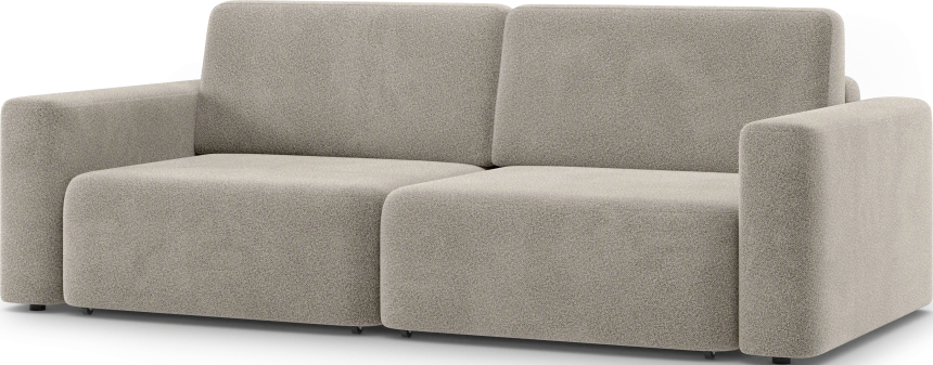 Диван прямой двухместный Дарио, модель 144, OVIS 13 (серый)