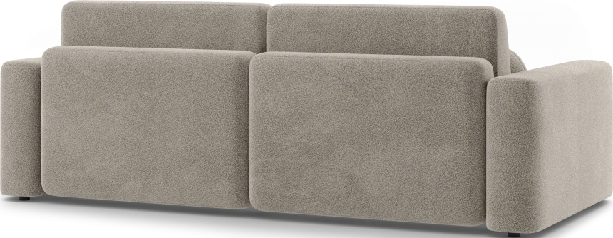 Диван прямой двухместный Дарио, модель 144, OVIS 13 (серый)