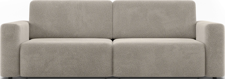Диван прямой двухместный Дарио, модель 144, OVIS 13 (серый)
